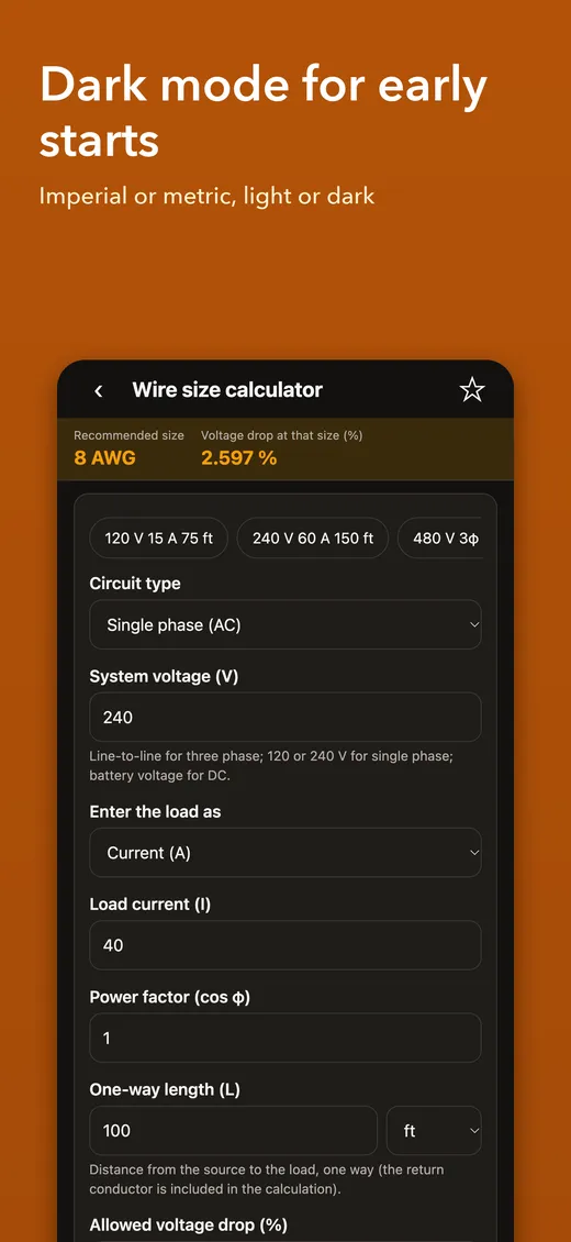 Dark theme
